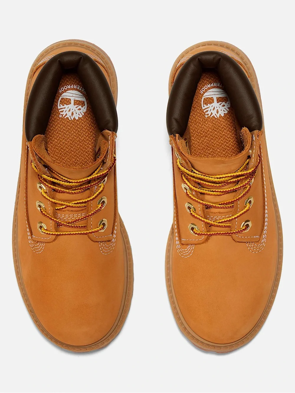 Timberland Premium Wheat Nubuck 6-Inch Lace-Up Boots